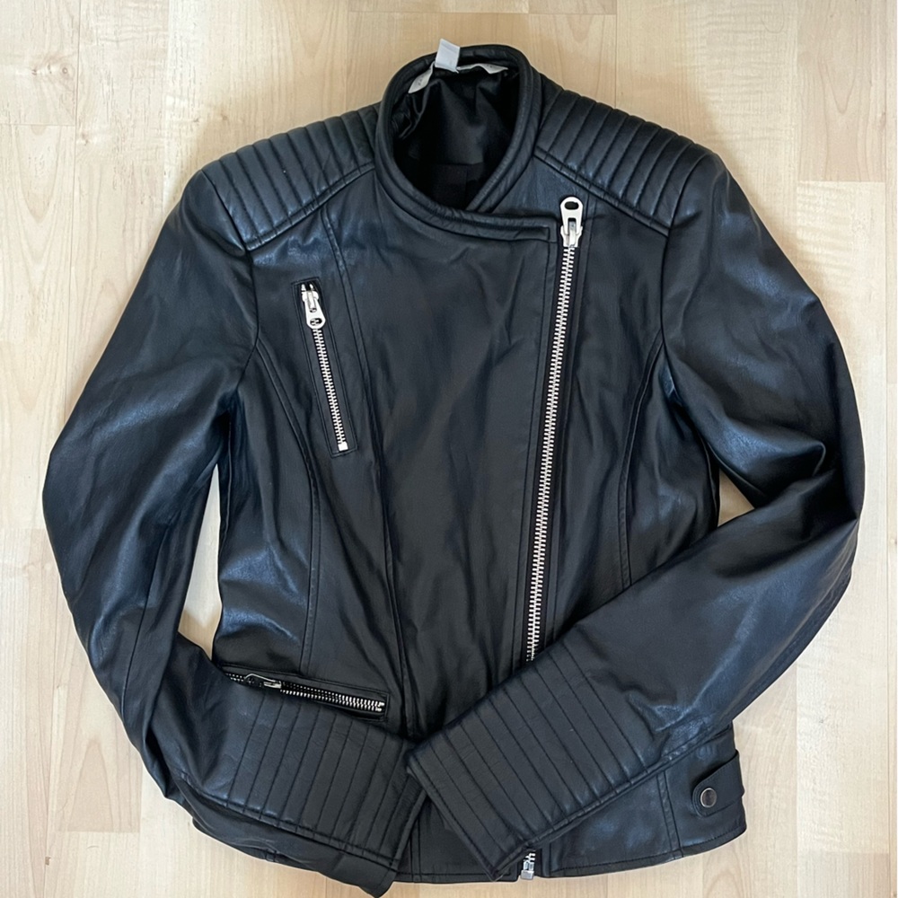 Zara leather jacket - Picture 3 of 7